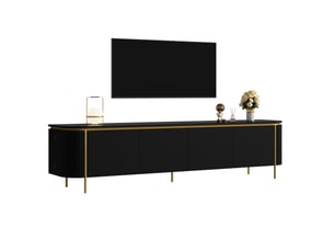 Meuble tv coloris noir 180 cm MODFU  