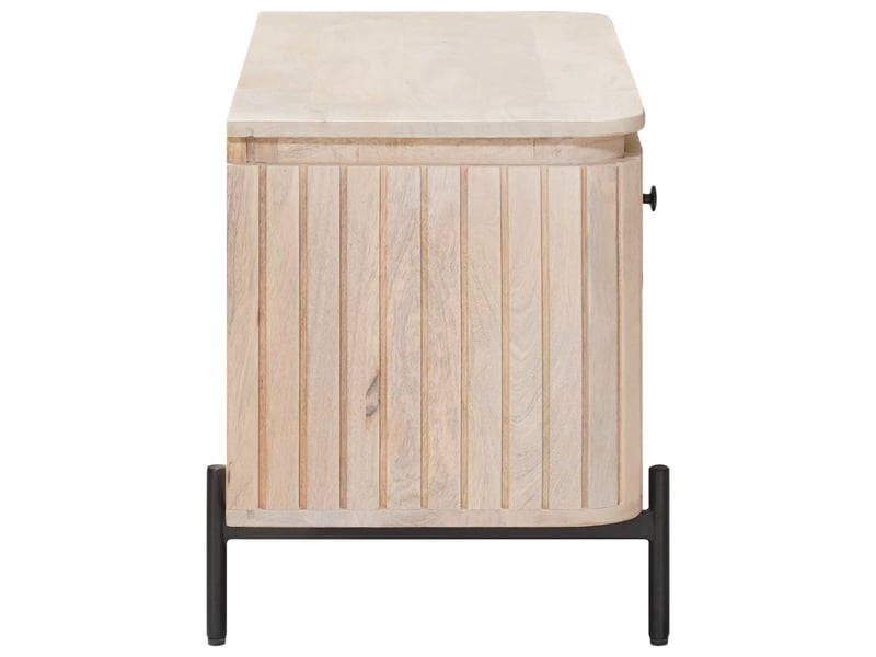  Banc à chaussures, banc de rangement avec tiroir avec étagère 85x37x48 cm  - Conforama D