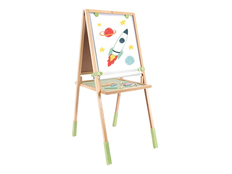  Hape - tableau 2 en 1 en bambou  - Conforama A