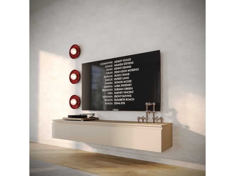  Selsey lemmi - meuble tv suspendu - 175 cm - cachemire Lemmi - Conforama C