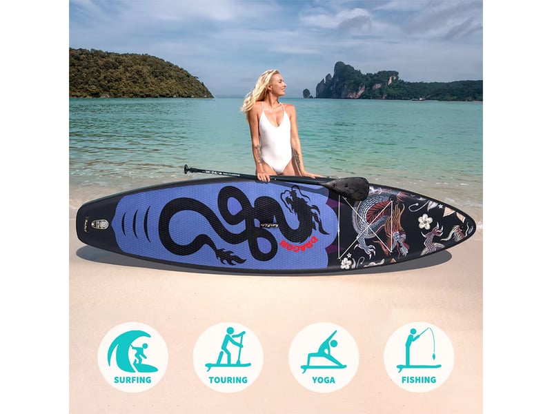 Planche de SUP Funwater SUPFR17U - 350x83x15cm 180kg  - Conforama W