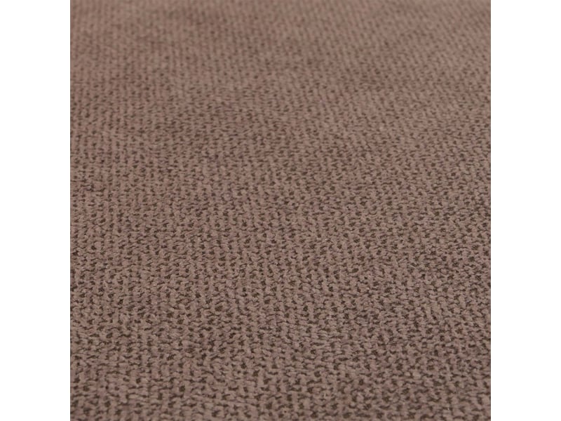  Lot de 6 chaises de salle à manger dossier haut assise rembourrée et protections de sol tissu taupe et bois massif d’hévéa 04_0010143  - Conforama B