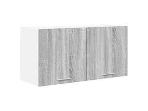Meuble de rangement, armoire suspendue gris sonoma 80x31x40cm bois d'ingénierie