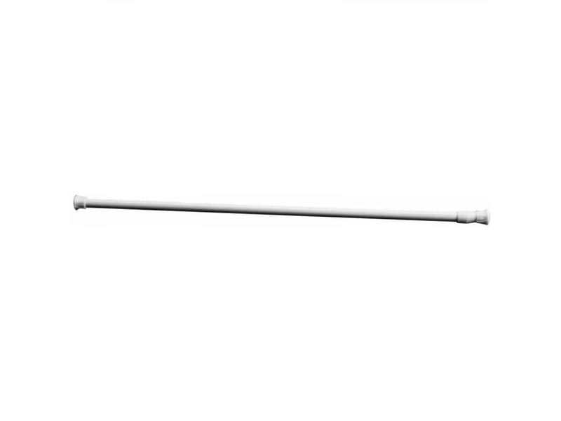  Tringle télescopique réglable, rideau de douche extensible en fer, tringle à rideau légère pour suspendre un rideau de douche, un rideau  - Conforama E