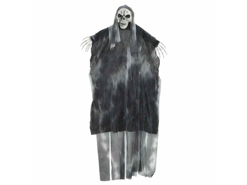  Fantôme suspendu halloween 3 pc noir 66 x 110 cm polyester cf61925  - Conforama D