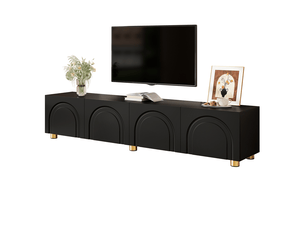 Meuble tv coloris noir <strong></strong> <strong></strong>