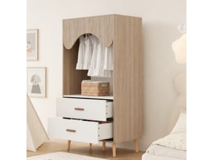 Armoire SWEIKO coloris naturel largeur 46 cm