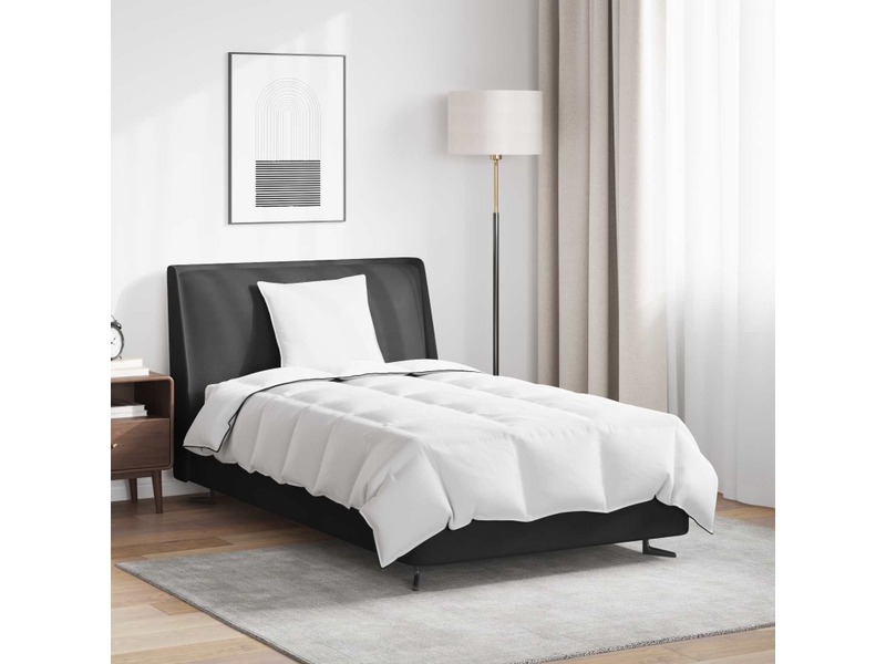  Duvet d'hiver avec oreiller 2 pièces - couette blanc plume de canard  - Conforama B