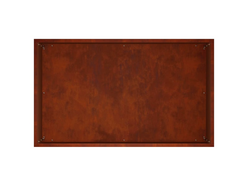  Jardinière - cache-pot de jardin rouillé 50 x 30 x 40 cm acier patiné  - Conforama E