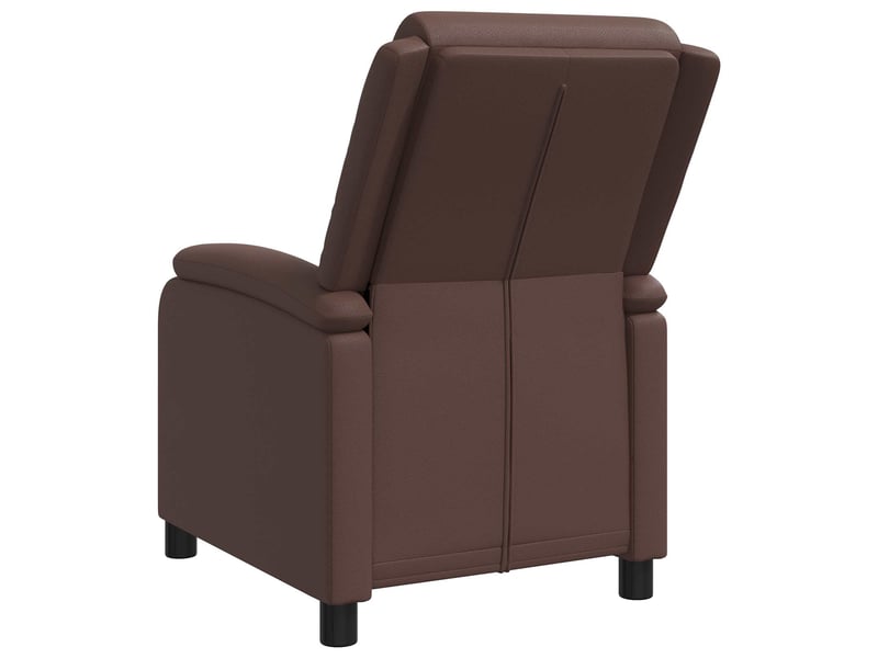  Vidaxl fauteuil inclinable marron simili cuir  - Conforama E