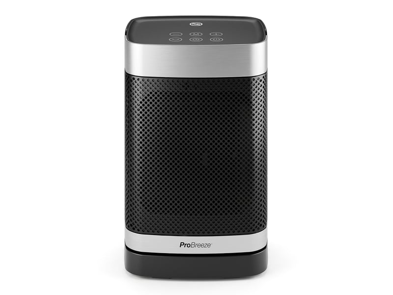 Therma cube mini chauffage soufflant céramique 1500w - noir - Conforama E