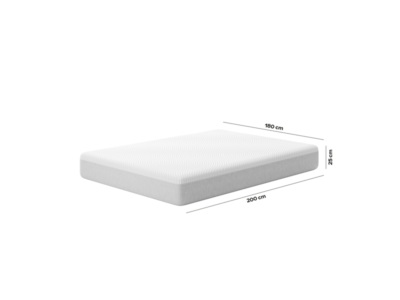  Matelas ressorts 2p hybride original 180x200cm slome  - Conforama C