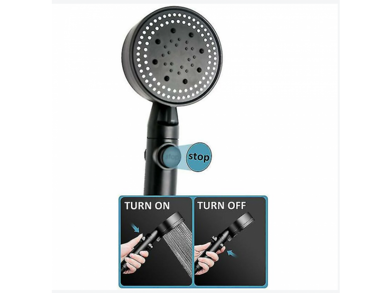  Ensemble d'accessoires de bain avec clé er réglable à 5 modes  - Conforama C