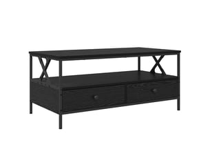 Table basse rectangulaire coloris noir  