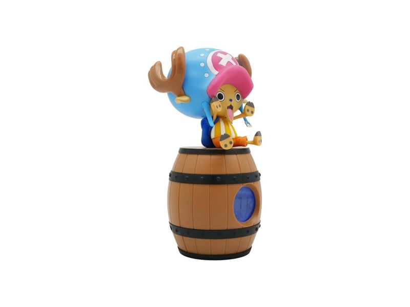  Reveil figurine lumineuse led one piece style baril avec ecran retroeclairage 17 cm alarme programmable AACGY05606 - Conforama C