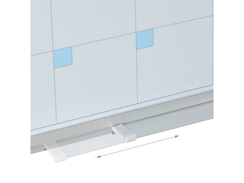  Tableau blanc magnétique mural pratique pour organisation 60 x 90 cm en fer blanc 13_0009563  - Conforama D