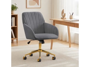 Chaise de bureau <strong>STILVORA</strong> <strong></strong> avec assise réglable en hauteur