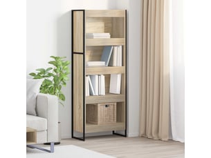 Bibliotheque coloris bois clair <strong></strong> <strong></strong> - 60 cm x 155 cm