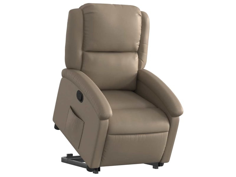Fauteuil inclinable salon, fauteuil relax cappuccino similicuir shl77916 - Conforama C