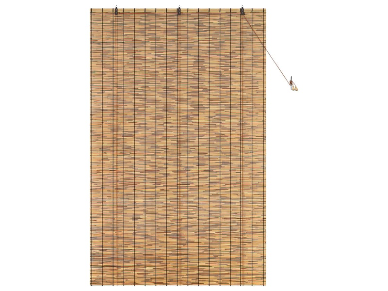  Store enrouleur, store à rouleau marron 140 x 220 cm roseau cf45294  - Conforama C