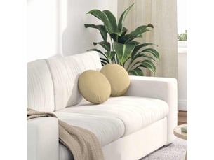 Lot de 2 coussins de siège, coussins décoratifs tissu en velours côtelé vert gris cf59820