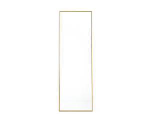 Miroir rectangulaire à poser coloris doré <strong></strong> <strong></strong> - 150 cm x 40 cm