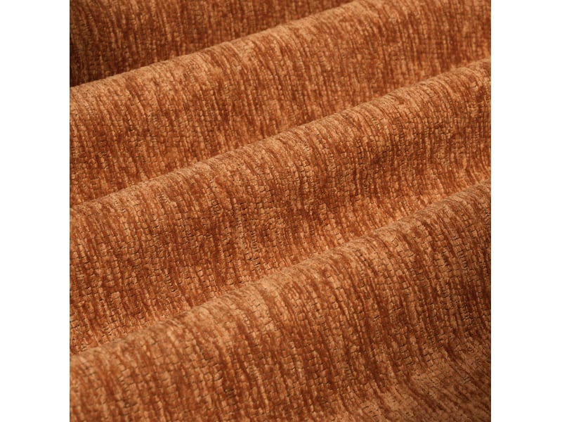  Canapé d’angle 3 places 266.00×168.00×85.00 cm en tissu chenille orange chicfurn  - Conforama E