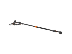 Tronconneuse sur perche sans fil 18v 1,7 m 75 mm, vitesse chaine 5 ms avec batterie 4ah et chargeur