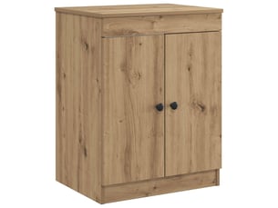 Armoire de salle de bain, meuble de rangement chêne artisanal 54x41x70 cm shl785