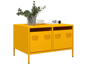 Meuble tv coloris jaune 68 cm <strong></strong>  <strong></strong>