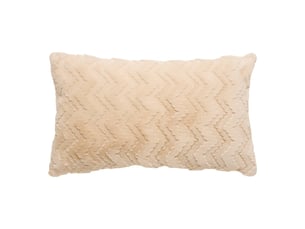 Coussin nalia rectangulaire 50x80cm beige