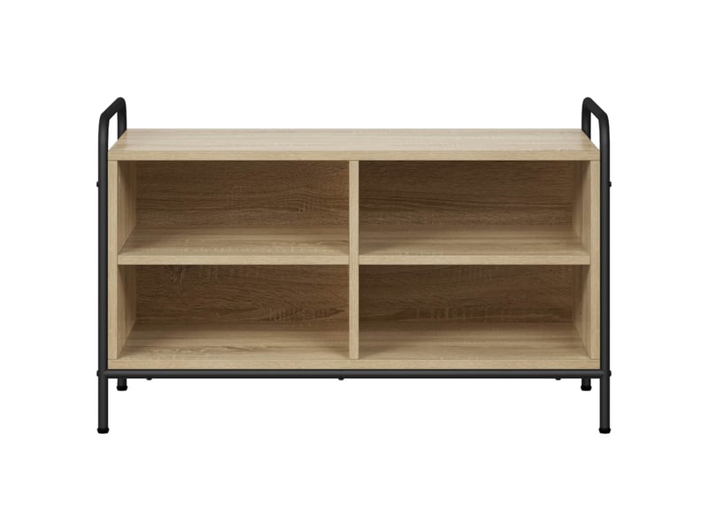  Meuble tv, banc tv 140x39,5x50 cm chêne sonoma bois d'ingénierie shl49386  - Conforama C