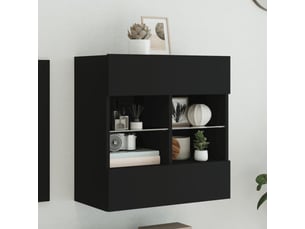Meuble tv coloris noir 58.5 cm <strong></strong>  <strong></strong>