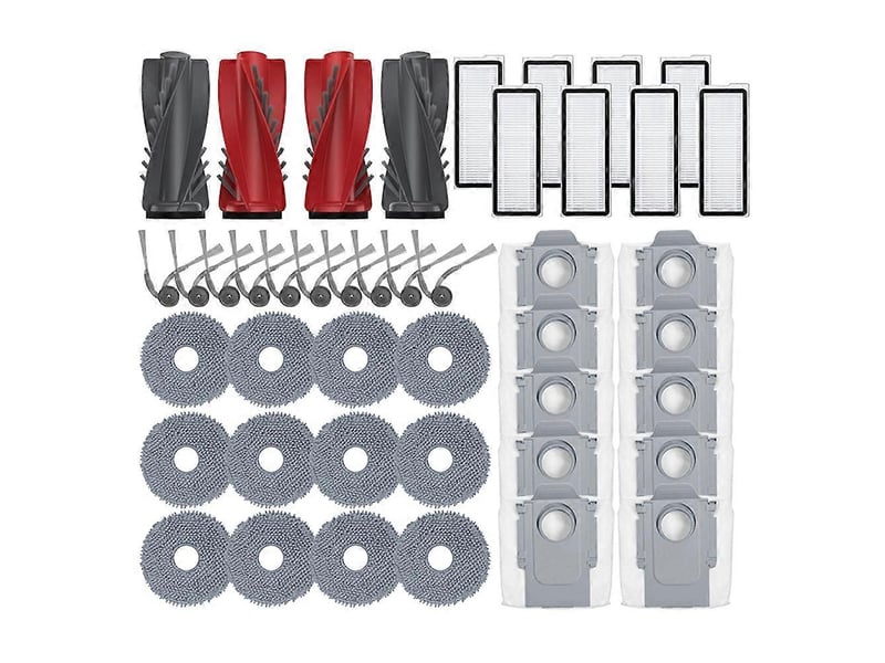  For roborock qrevo 5ae curv s5x curv 5a1 qrevo curv vacuum cleaner mop main side brush dust bag hepa filter  - Conforama C