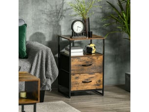 Chiffonnier     <strong></strong> <strong>45x40x70.5cm</strong> coloris marron largeur 40 cm hauteur 70.5 cm