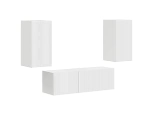 Meuble tv coloris blanc 60 cm   