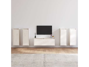 Meuble tv coloris blanc  <strong></strong>  <strong></strong>