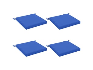Lot de 4 coussins de siège, coussins d'assise soest 100 % polyester cf60210