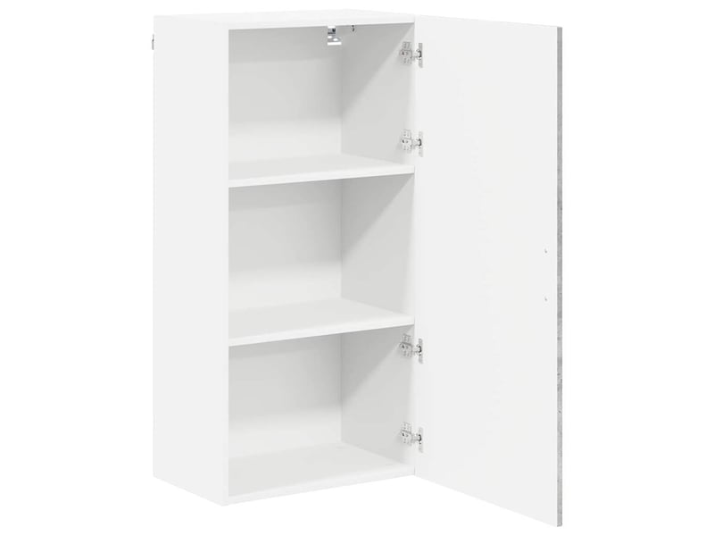Meuble mural de cuisine, armoire de cuisine gris béton 50x31x100cm shl9492 - Conforama E