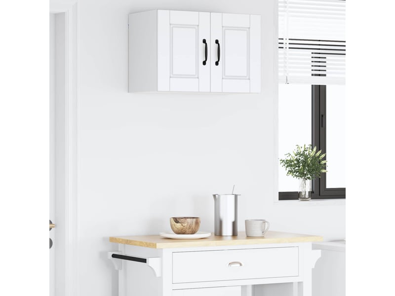  Meuble mural de cuisine, armoire de cuisine blanc 60x31x40cm bois d'ingénierie  - Conforama D