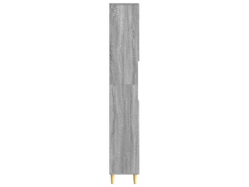  Colonne de salle de bain avec étagère ouverte delft sonoma gris  - Conforama E
