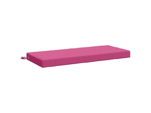 Coussin de banc, coussin d'assise, coussin de canapé soest 100 % polyester rose 120 x 50 x 8 cm cf53460