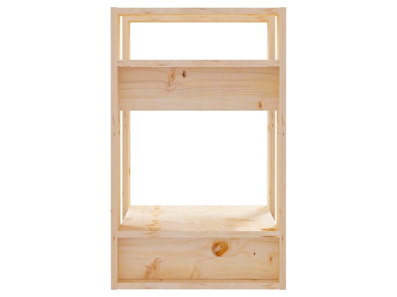  Bibliothèque, étagère de rangement 41x35x57 cm pin massif  - Conforama D
