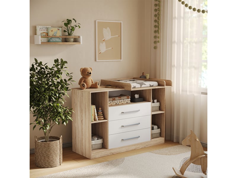  Vicco commode à langer, sonomablanc, 138.3x93cm  - Conforama C