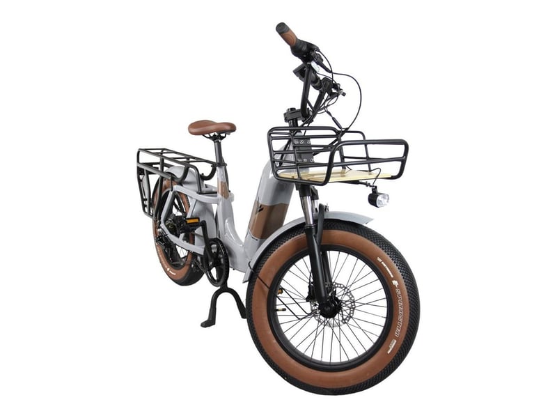  Tecnobike nsr e-cargo mia 20 gris brillant 3567850002082 - Conforama C