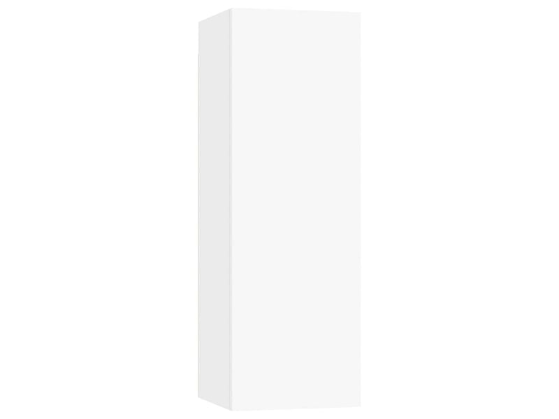  Ensemble de meubles tv 3 pcs blanc bois d'ingénierie shl31308  - Conforama E