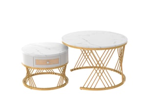 Table basse  coloris blanc  