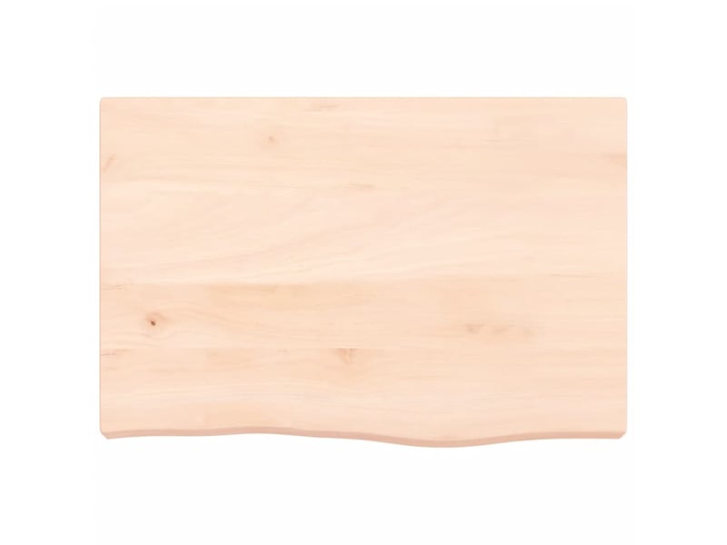  Comptoir de salle de bain, plan de travail 60x40x(2-6) cm bois massif non traité cf65740  - Conforama D