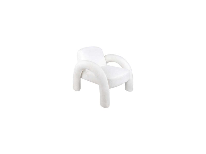  Fauteuil en polyester brazo blanc  - Conforama A