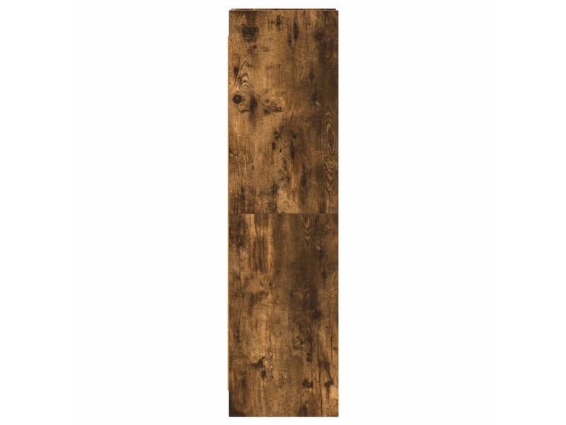  Bibliothèque, étagère de rangement chêne fumé 30 x 30 x 111 cm bois d'ingénierie  - Conforama E